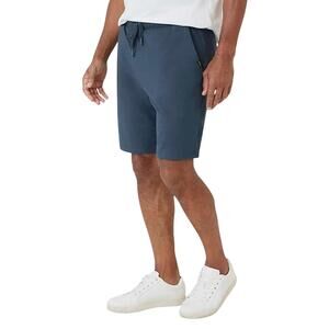 Eddie Bauer Men’s Comfort Fit Lounge Shorts Blue XL